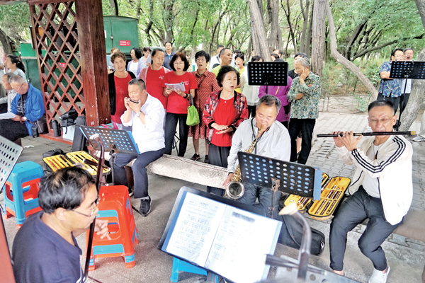 多彩公园文化生活提升百姓幸福感
