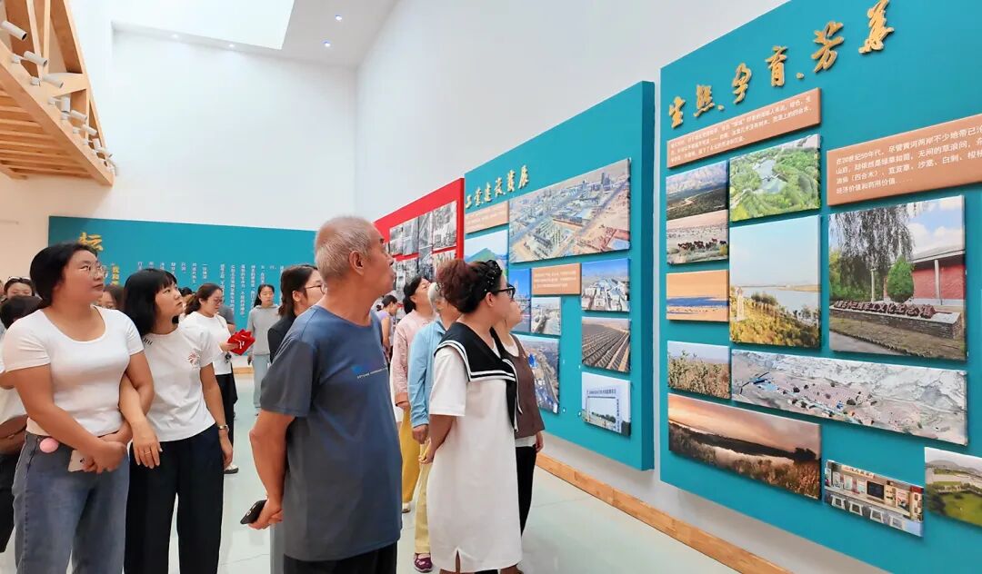 乌海建市五十周年！海南区这个展览首日便收获广泛关注